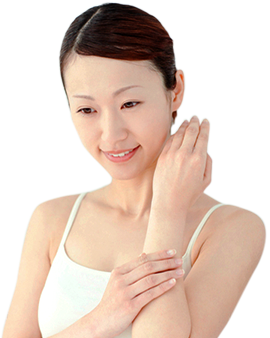 3、ベタつかず広範囲にぬれる。