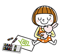 看近物學習玩耍，要讓眼睛定時休息