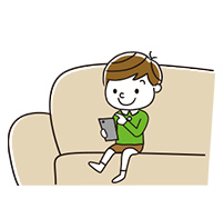 使用3C產品時要注意姿勢端正