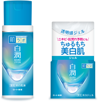 ロートH薬用美白乳液Mb [医薬部外品]、ロートH薬用美白ジェルクリームGa [医薬部外品]