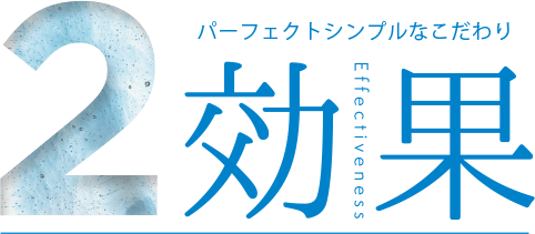 ２．効果 Effectiveness