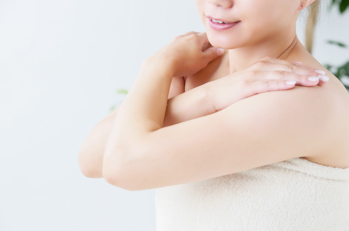 乾燥が気になる身体のお手入れ