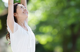 汗・水に強い高密着処方。しっかりケアして24時間快適！