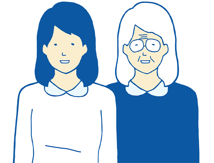 調整力の低下：近くが見えにくくなる（老眼）