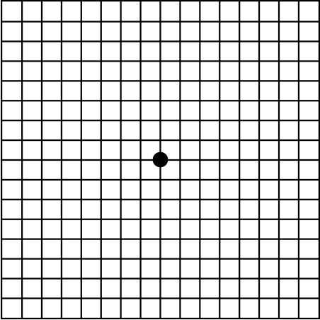 加齢黄斑変性自己チェック