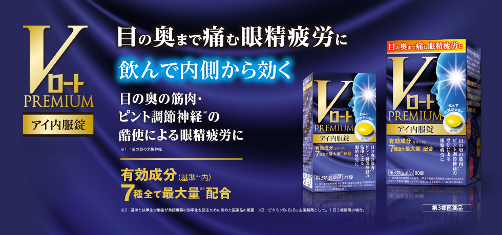 Vロートプレミアム アイ内服錠
