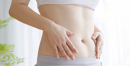 おなか周りの年輪脂肪の燃焼力を高め、余分な脂肪を落とす！