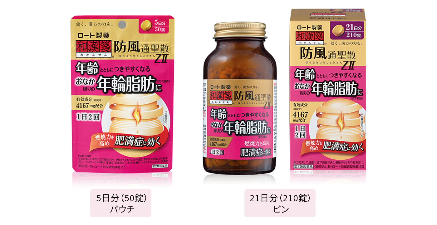 新・ロート防風通聖散錠ZⅡ