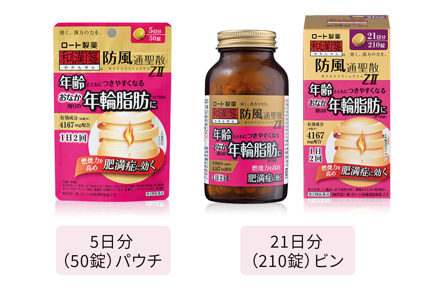 新・ロート防風通聖散錠ZⅡ