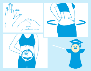 便秘に効くツボ＆体操いろいろ