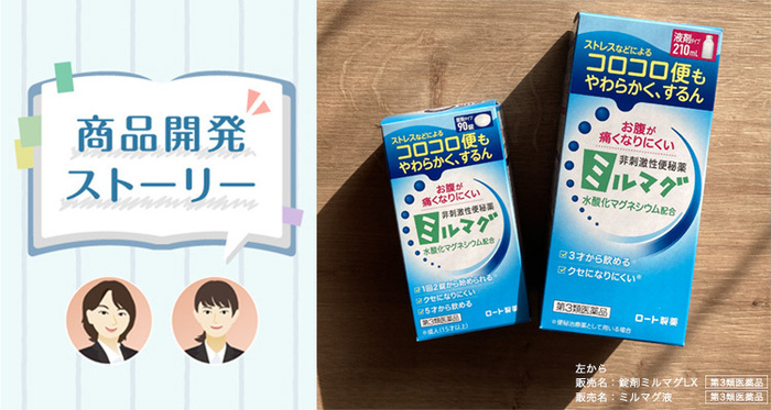 こんにちはバナナ便！お腹が痛くなりにくい非刺激性便秘薬の『ミルマグ』