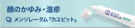顔のかゆみ・湿疹 メンソレータム「カユピット」